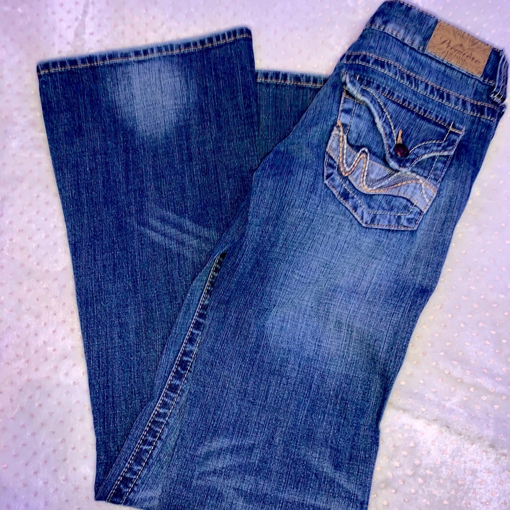 Bell bottom jeans